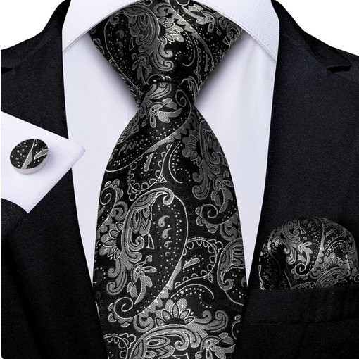 Set cravata + batista + butoni - matase -- model 762