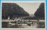 Carte Postala, Parc de Versailles, Bassin du Char dApollon, perioada interbelica