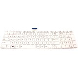 Tastatura laptop, Toshiba, Satellite C70-B, alba