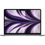 Laptop Apple MacBook Air 13, cu procesor Apple M2, 8 nuclee CPU si 8 nuclee GPU, 16GB, 256GB, Space Gray, INT KB, 35W Dual USB-C