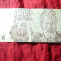 Bancnota 500 lei 1991, circulata cal. mediocru