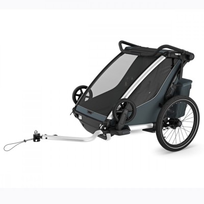 Carucior multisport double Thule Chariot Cross 2, Dark Slate foto