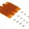 Radiator extrudat, aluminiu, 58mm x 61mm, auriu, Advanced Thermal Solutions - ATS-1143-C1-R0