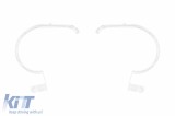 Set de ghiduri de lumina pentru arcul interior potrivit pentru BMW X1 E84 2009-2013 pentru modelul cu faruri xenon, stanga si dreapta Performance Auto