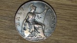 Marea Britanie - moneda de colectie - 1/2 half penny 1912 - George V - superba!, Europa