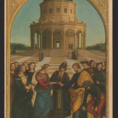 CPIB 16725 CARTE POSTALA - RAFFAELLO SANZIO - SPOSALIZIO DI MARIA VIRGINE MOLANO