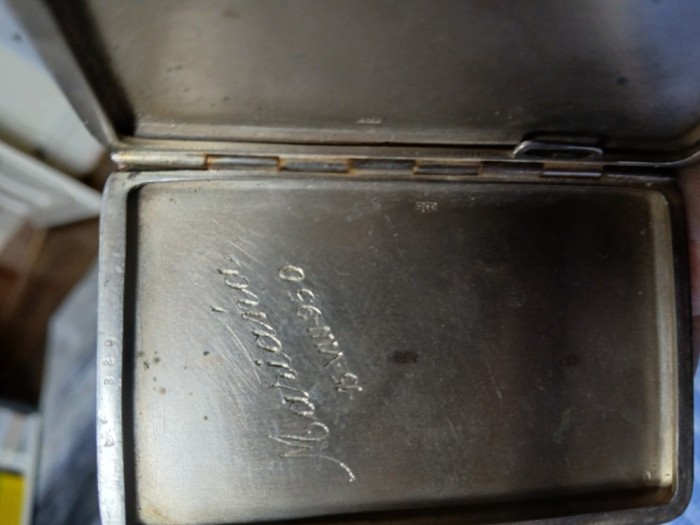 Tabachera Argint 900