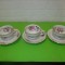Portelan SCHWARZENHAMMER , set de 3 CESTI decorate in teme florale