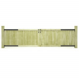 Porti de gradina, 2 buc., 300 x 75 cm, lemn de pin tratat GartenMobel Dekor, vidaXL