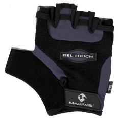 Manusi ciclism m-wave xl, gri-negru