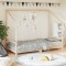vidaXL Cadru pat pentru copii, 90x200 cm, lemn masiv de pin 835703