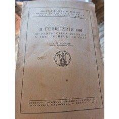 11 februarie 1866 din perspectiva istorica a trei sferturi de veac - Alex. Lepadatu