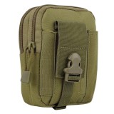 Husa tactica militara IdeallStore&reg;, Trooper Reach, poliester, capacitate 1 l, 18 cm, verde