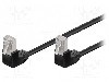 Cablu patch cord, Cat 5e, lungime 3m, F/UTP, Goobay - 96080