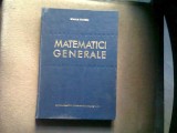 MATEMATICI GENERALE - ROMULUS CRISTESCU VOL.II