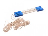 Set 2 Lumini LED Auto/Moto, Revo, 15cm, Albastre, Suplimentare, 4 LED-uri