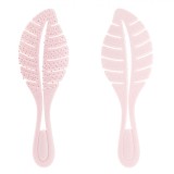 Perie Păr Plastic, Model Pană Ondulat, Culoare Roz, Dimensiuni 23x7 cm, Oem
