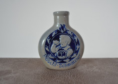Sticluta veche din portelan pentru tutun de prizat Poschl, Bayern Germania foto