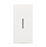 &Icirc;ntrerupător Simplu Modular 1M 10AX ELBI Moda Voice cu LED Albastru Integrat, Montaj &Icirc;ncastrat, Disponibil &icirc;n 4 Culori Elegante pentru Casa Ta