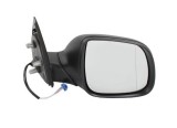Oglinda usa exterioara VW Amarok (N817), 01.2010-2012, partea Dreapta, reglare electrica; carcasa neagra; incalzit; sticla convexa; geam cromat; MKSW