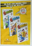 ENGLISH , by JENNY DOOLEY , STUDENT &#039; S BOOK , no. 1 - 3 , THE NEW 3 LEVEL COURSE ANII &#039; 2000
