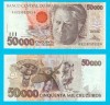 Brazilia (p#234) 50.000 Cruzeiros 1992 UNC 'Bumba-Meu-Boi' serie: A 6259097903 A