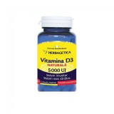 Vitamina D3 5000UI 30 capsule Herbagetica