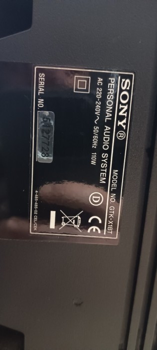 Vănd boxă activă marca Sony