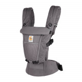 Marsupiu Adapt Soft Flex Mesh Graphite Grey, Ergobaby