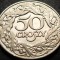 Moneda istorica 50 GROSZY - POLONIA, anul 1923 * cod 5334