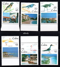 CUBA 1995, Fauna, Pasari, serie neuzata, MNH foto