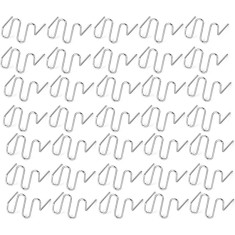 Set capse 500 bucati pentru reparat plasticul, sudat si pistol lipit, Rqiurpn, 0.8mm, inox, Cleme Model Tip S