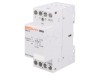 Contactor 4P 25A 220-230V AC/DC