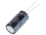 Condensator electrolitic low ESR 470uF 50V &Oslash;12,5x25mm