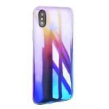 Carcasa Apple iPhone XS MAX, MyStyle Crystal Blue Cameleon gradient color changer