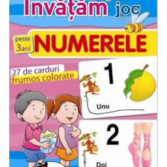 Învățăm prin joc Numerele. Cărți de joc educative (+3 ani) - Board book - *** - Aramis