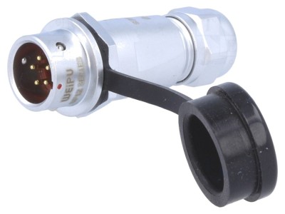 Conector mufă tată IP67 5 pini foto