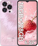 Cumpara ieftin Telefon Mobil Oukitel C3, Roz, 4G, 6.52 HD+ 90Hz IPS, 16GB RAM (4GB + 12GB extensibili), 128GB ROM, 13MP, Android 14, Unisoc T606, OTG, 5000mAh, 10W,