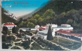 Carte postala, Baile Herculane, cazinoul si parcul, perioada interbelica