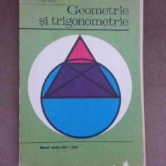 Geometrie si trigonometrie - Laura Constantinescu Manual anu I liceu
