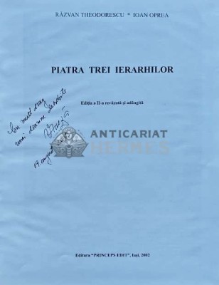 Piatra trei ierarhilor - 2002 - Razvan Theodorescu (AP17) foto