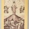 SCENA SCHIMBARII LA FATA A DOMNULUI NOSTRU IISUS HRISTOS , LITOGRAFIE , FORMAT CARTE POSTALA , CCA. 1900