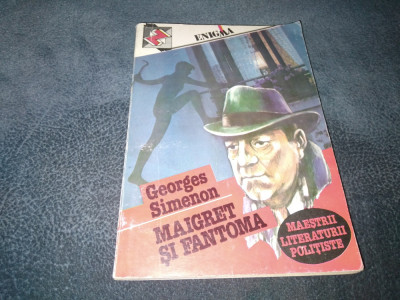 GEORGES SIMENON - MAIGRET SI FANTOMA foto