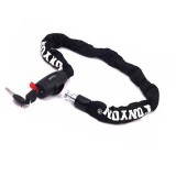 Antifurt bicicleta, lant cu manson textil, 6mm x 90cm, cheie, ATT-0111, Oem