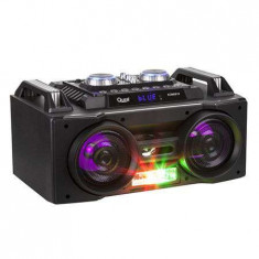 Sistem portabil fm/mp3/bluetooth/karaoke/rgb foto