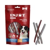 Cumpara ieftin Recompense pentru caini Enjoy Carnivore Chicken Combo cu pui si cod, 100 g