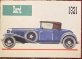 CORD 1931 CARTE POSTALA NECIRCULATA