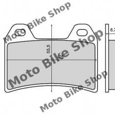 MBS Placute frana echivalent MCB683, Cod Produs: 225101100RM