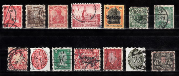 A7 T4 51 - Timbre foarte vechi - Germania