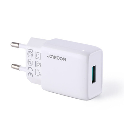 Incarcator pentru Priza USB, Fast Charging 2.1A, 10W, JoyRoom (L-1A101), White foto